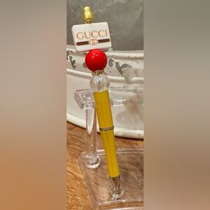 Cool hand beaded pen